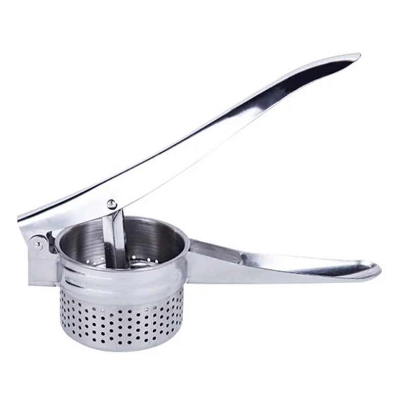 Portable Juicer Water Squeezer Stainless Steel Manual Juicer Household Creative Squeezing Potato Masher Garlic Press