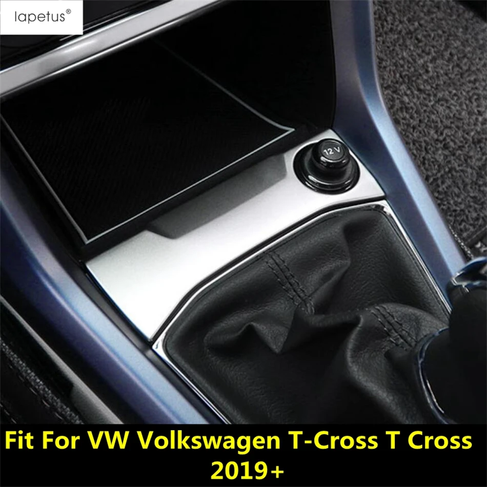 

Car Center Control Cigarette Lighter Panel Lgniter Frame Cover Trim Accessories Fit For VW Volkswagen T-Cross T Cross 2019 -2023