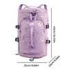 Gym Yoga Sport Backpack Travel Bag For Men Women Graffiti Letters Printing Fitness Siwmming Dry Wet Crossbody Sports Handbag Bag 6