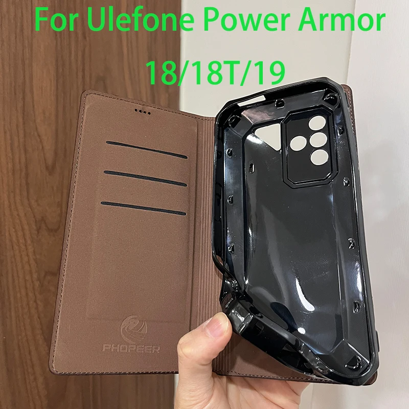 Étui Rabat (coque) Pour Ulefone Armor 21 - Protection Antichoc - Cuir Synthétique - Neuf