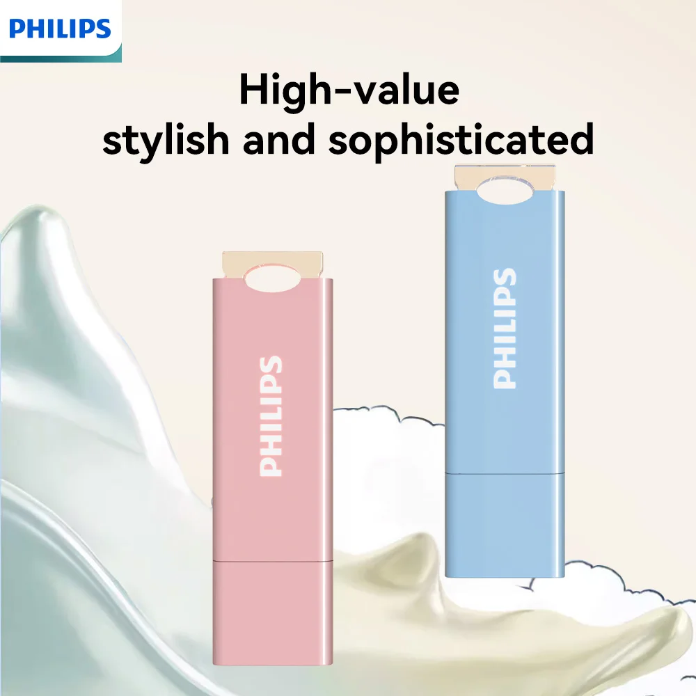 Philips Multi-Color High-Speed USB Flash Drive - Portable Storage for Office, Student, and General Use