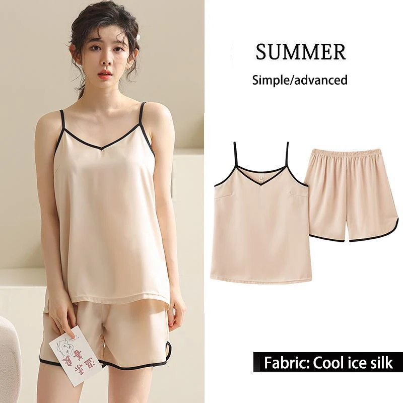 Рисунок 3 - Новая пижама из ледяного шелка с лямкой на шее