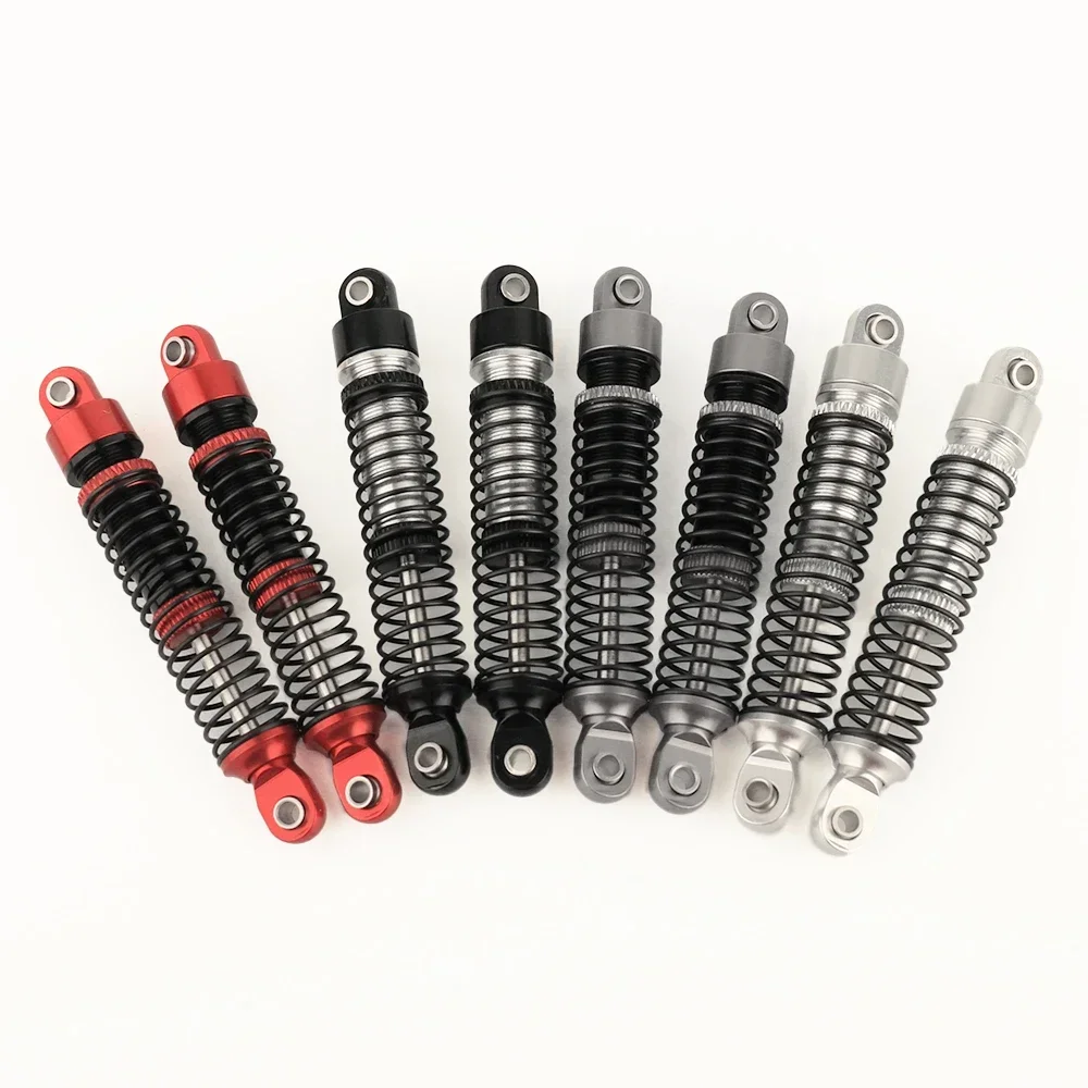 4PCS 51/53/59/66/78mm Aluminum Shocks Absorbers Damper for 1/18 RC Crawler TRX4M TRX-4M Bronco Defender Upgrade Parts