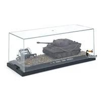 Mini Toys Henglong Static Tank 1/72 Scale Germany Tiger I 3818 Finished Tank Model Without Electronic Parts Gifts for Boys 1