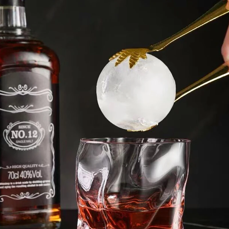 Kitchen Ice Box Round Ice Hockey Mold Whisky Cocktail Vodka Ball Mould Bar Party Kitchen Box Cream Maker Tool