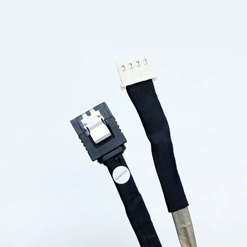 4pin and 7pin Sata Combo To 90 Degree Elbow 22P 7+15 SATA Hard Disk Drive Power Cable for HP All-in-one PC 24-F037WCN