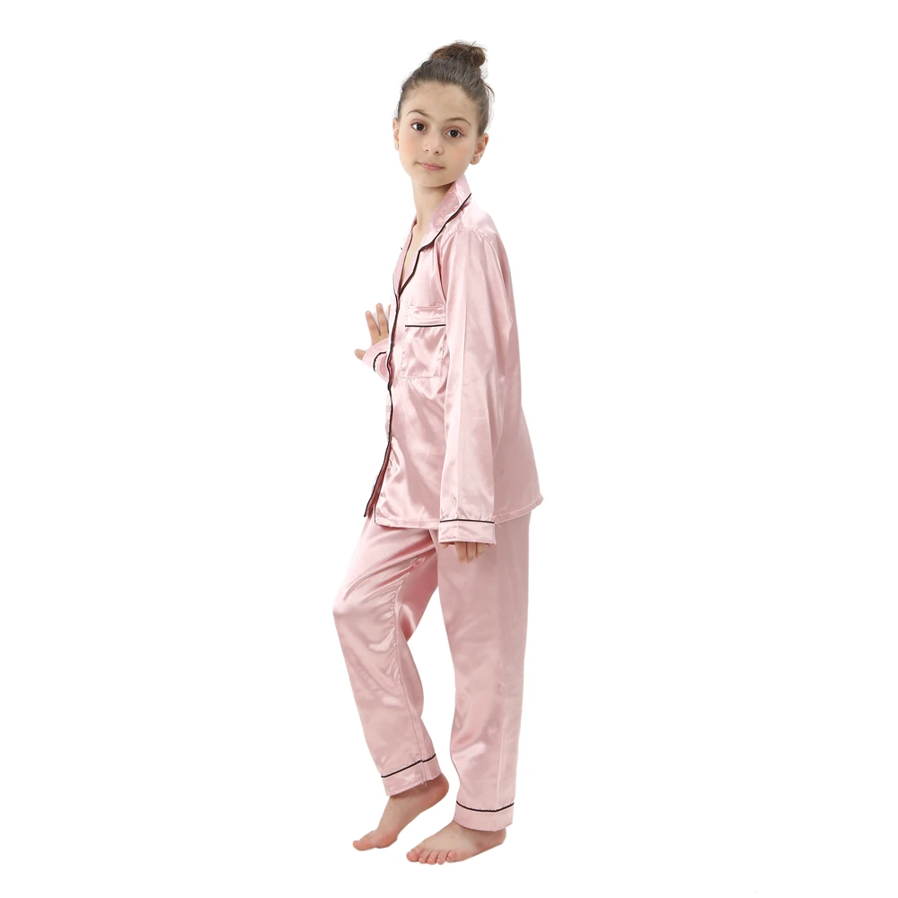 Kids Satin Silk Pajama Set 2