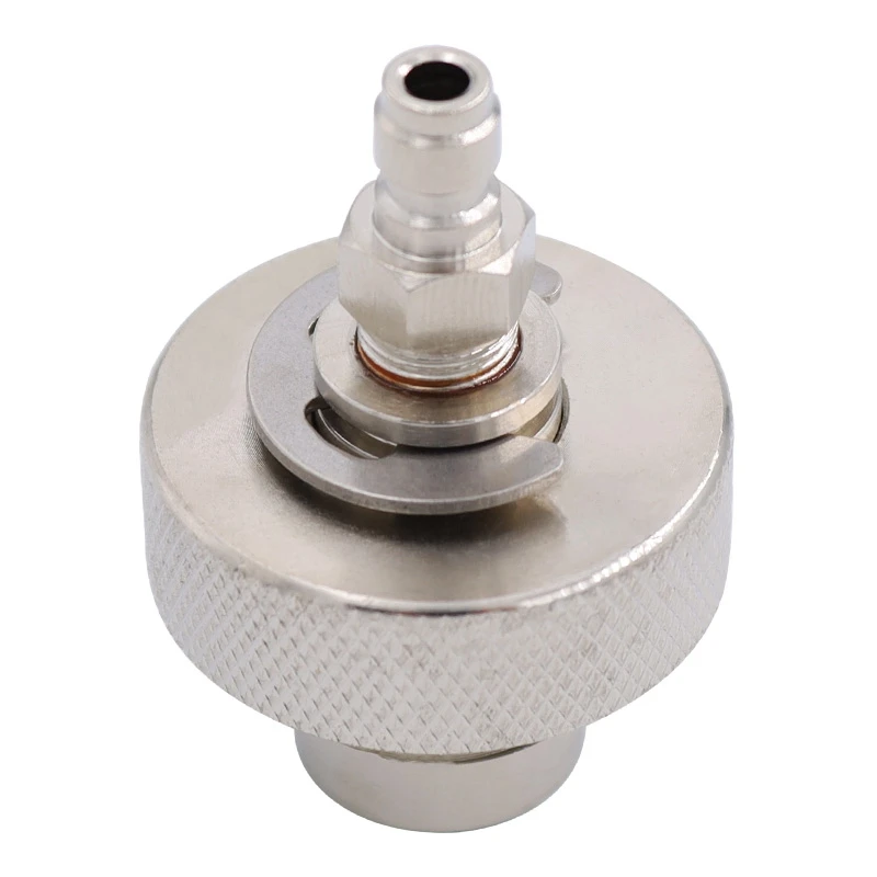 DIN Valve Filling Adapter for diving air tools 300 Bar male/female stainless steel