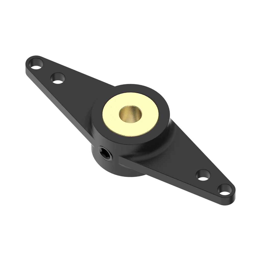 Bras oscillant nylon 3mm pour bateau RC - Lot de pièces