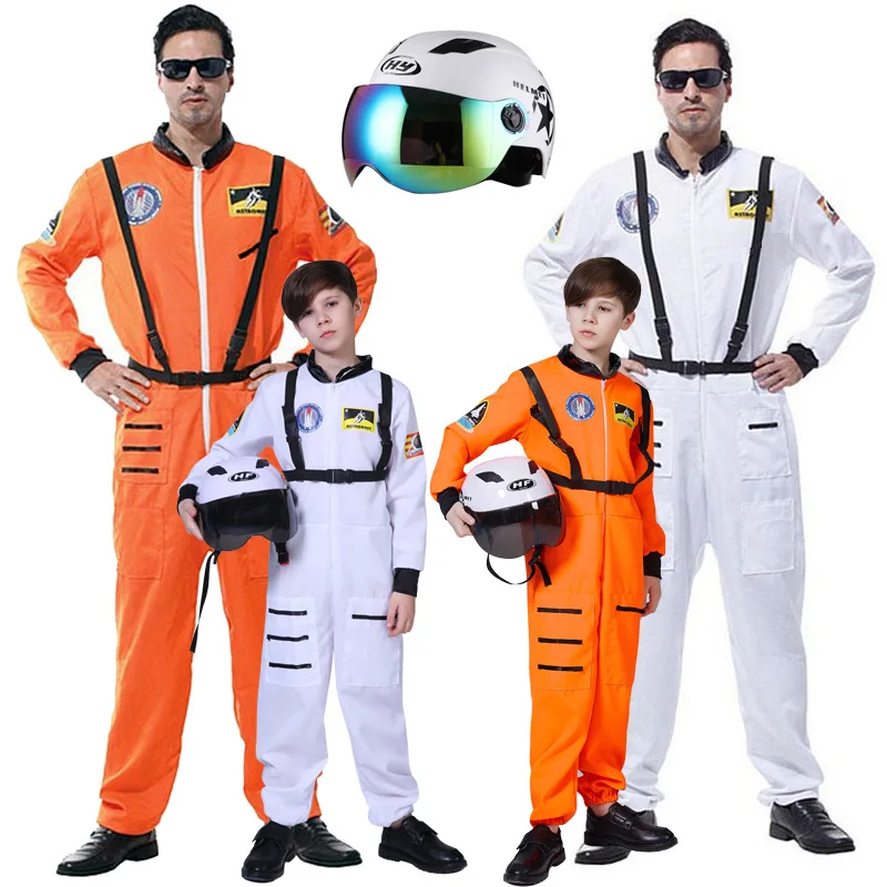 Astronot kostüm çocuklar için uzay takım rol oynayan giyinmek kostüm okul  üniformaları Cosplay parti
