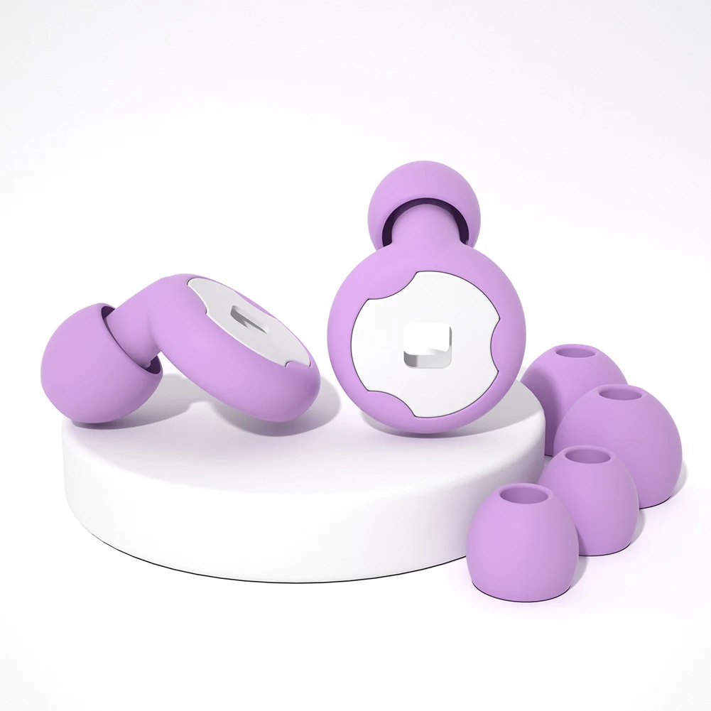 Sleep Noise Reduction Soft Silicone Reusable Waterproof Earplugs