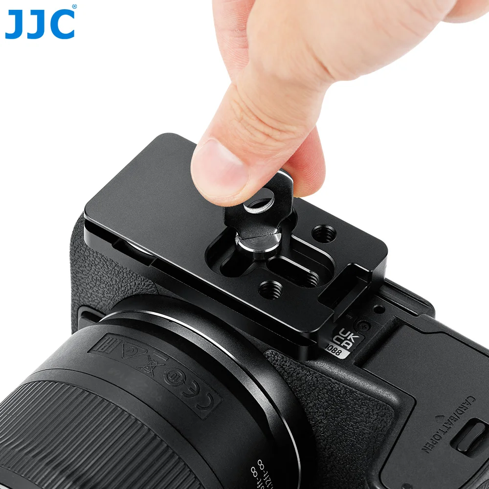 JJC AirTag Schnellwechsel-Montageplatte Arca-Typ kompatibel für AirTag Track The Camera Location für Sony /Canon /Nikon/Olympus – Detail 18