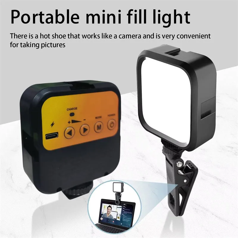 Lampe LED Bicolore 3000K-6000K pour Appareil Photo, Gopro, Vlog