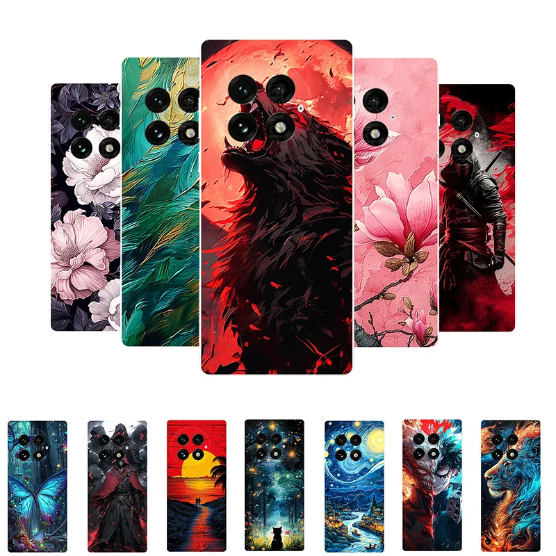 Wolf Soft Silicone Shockproof Phone Case Cover