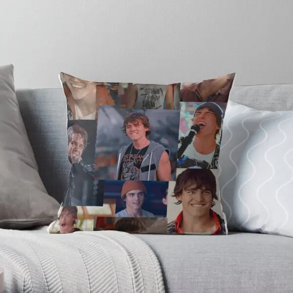 

Luke Jatp Collage Printing Throw Pillow Cover Fashion Throw Anime Wedding Home Comfort Case Decor Pillows not include One Side