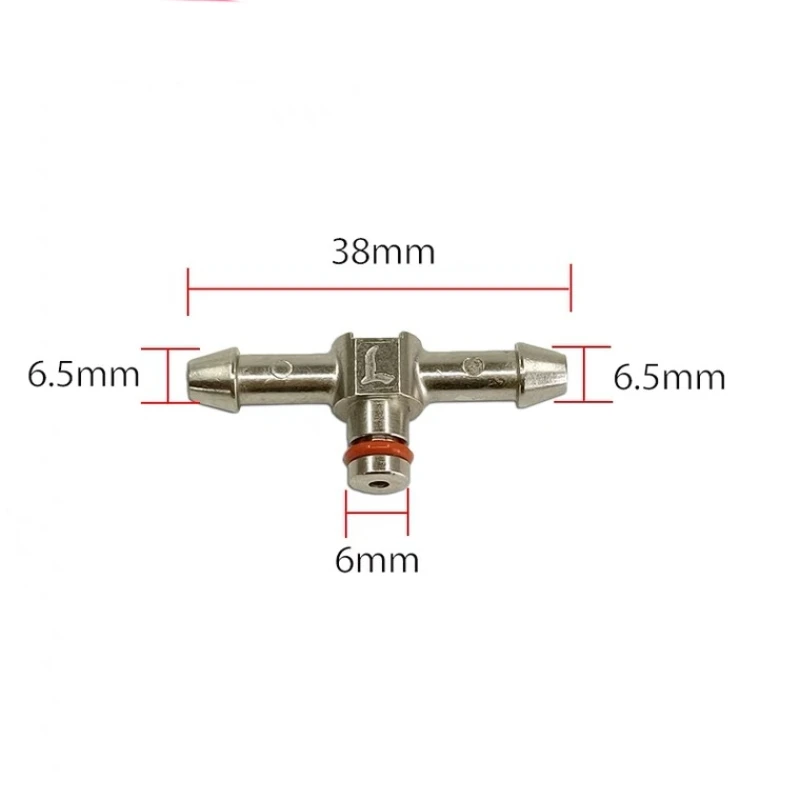 Diesel Injector Tube Diesel Common Rail Injector Nozzle Oil Return Joint T and L Type Tube Connector Denso Cummins Isuzu 4KH1