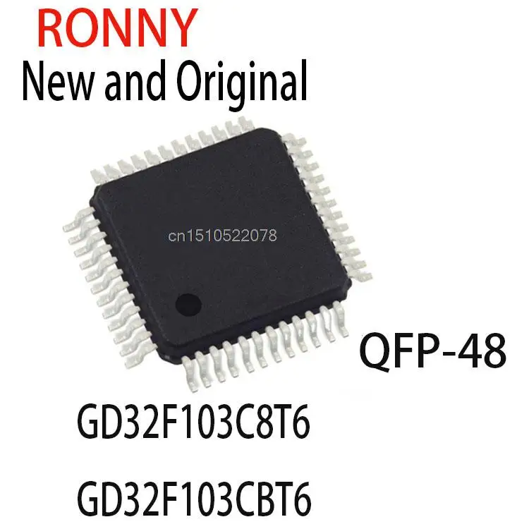 

Новые и оригинальные 10 шт., GD32F103 C8T6 GD32F103 CBT6 QFP-48 GD32F103C8T6 GD32F103CBT6