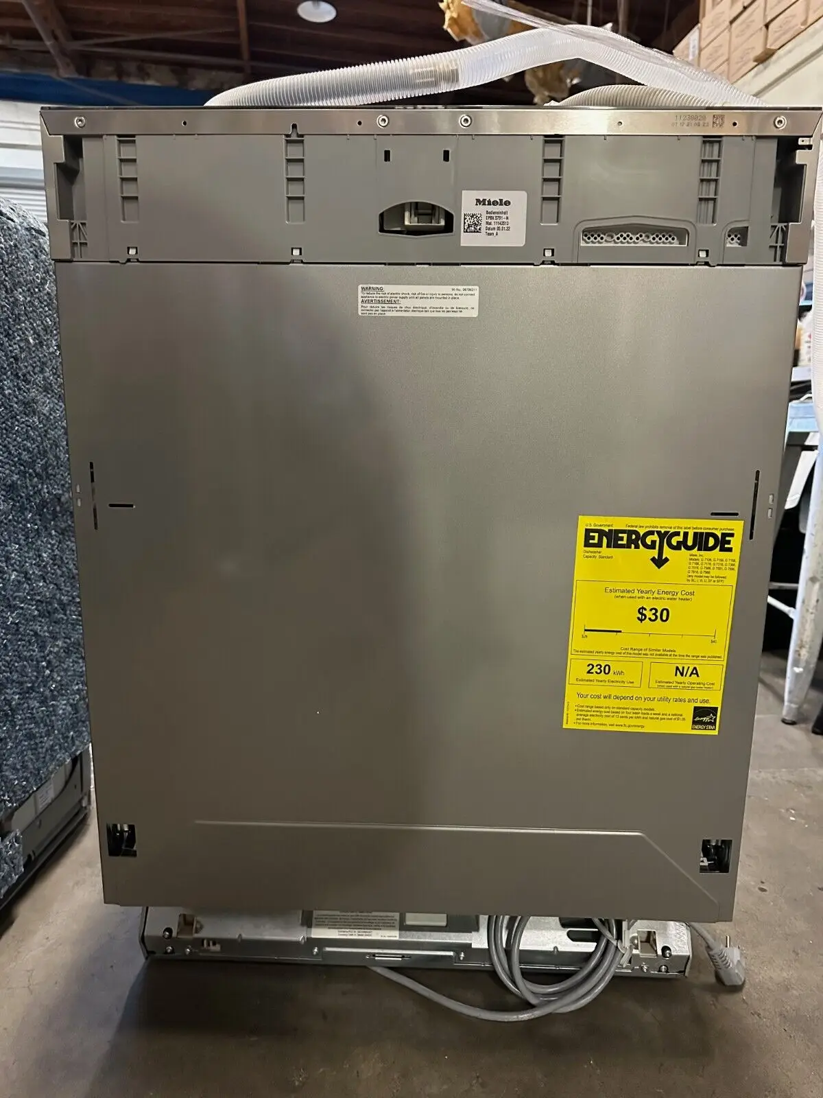 PG8056240 Miele Professional Series Commercial ADA, 40 OFF