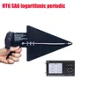 HT6 logarithmic Periodic antenna 0.6-10GHz direction finding antenna Spectrum analyzer signal analysis and positioning EMC 3