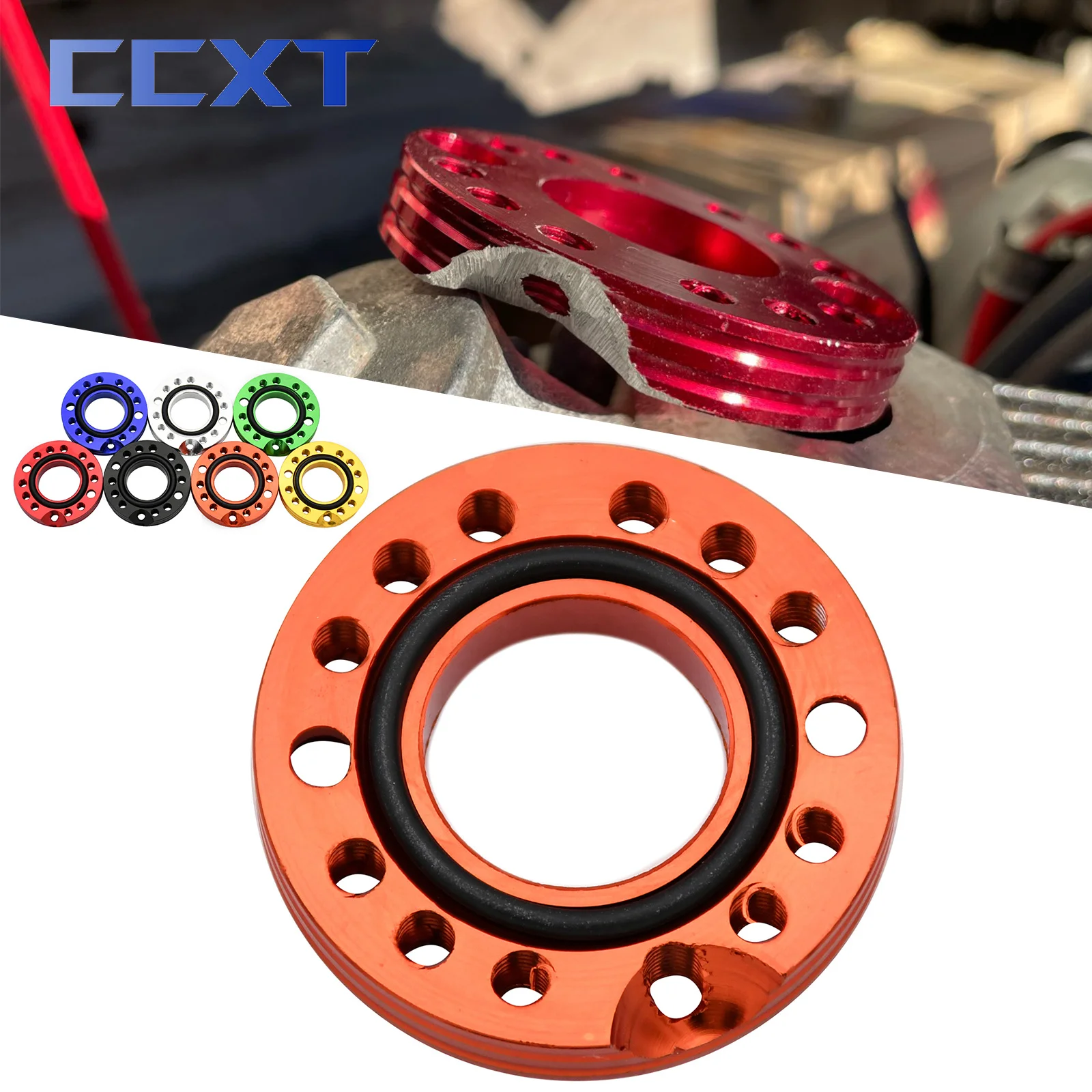 ATV Motorcycle CNC Carb Adjuster Carburetor Inlet Manifold Spinner