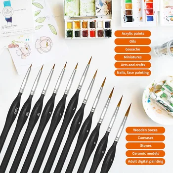 Mini Detail Brush Set 4