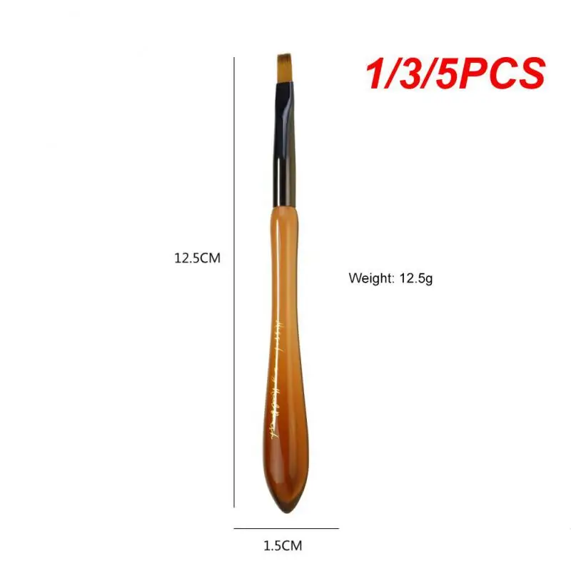 

1/3/5 шт., кисточки для дизайна ногтей, 2023
