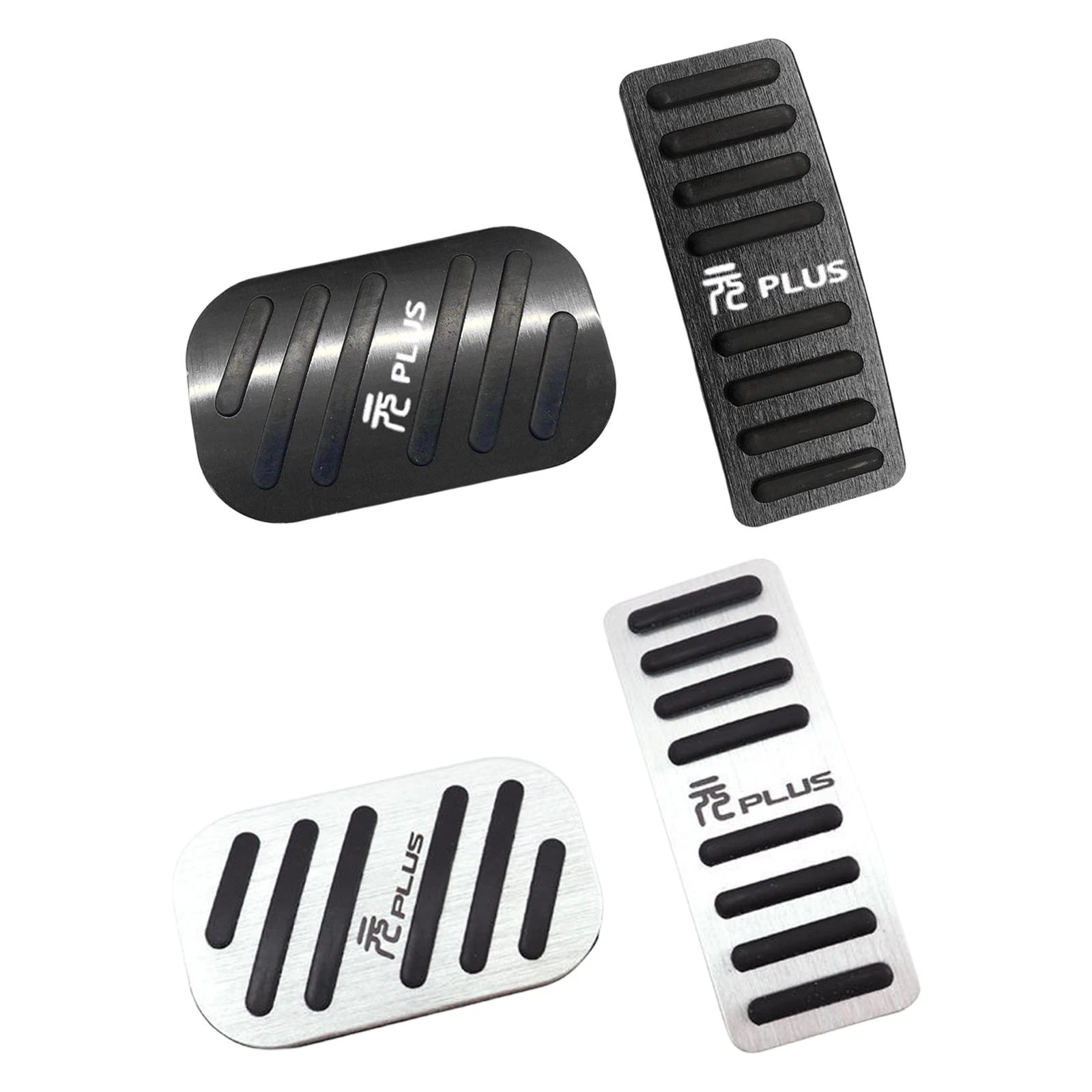 Brake Pedal Cover Gas Pedal Cover Kit Aluminium Alloy for Byd Atto 3