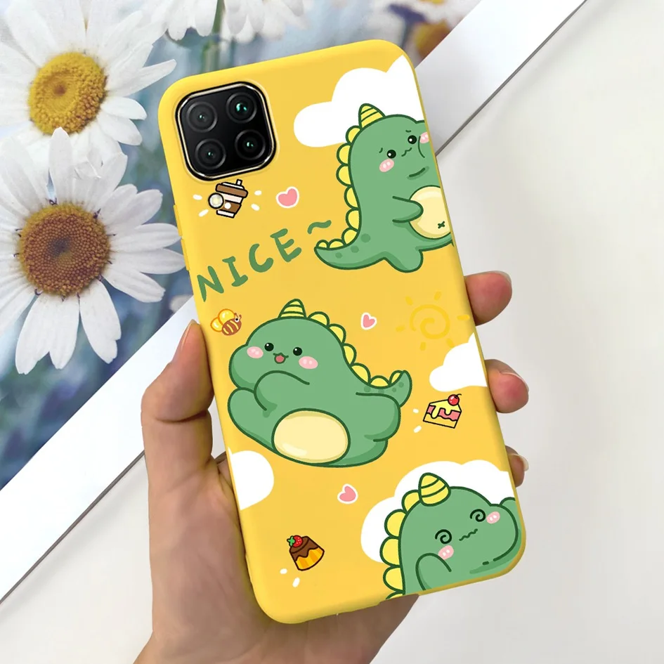 Cute Astronaut Shockproof Silicone Phone Case - Soft Candy TPU Cover and Bumper