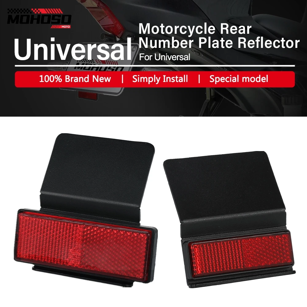

Motorcycle CNC Rear License Plate Holder Tail Reflector For Kawasaki Z900 Z650 Ninja 650 ninja650 Ninja 1000 2021 2022 2023 2024