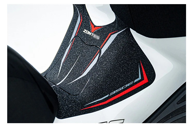 Per Zontes 350E Moto Tank Pad Protector Leather Glassing Sticker Decalcomanie Accessori