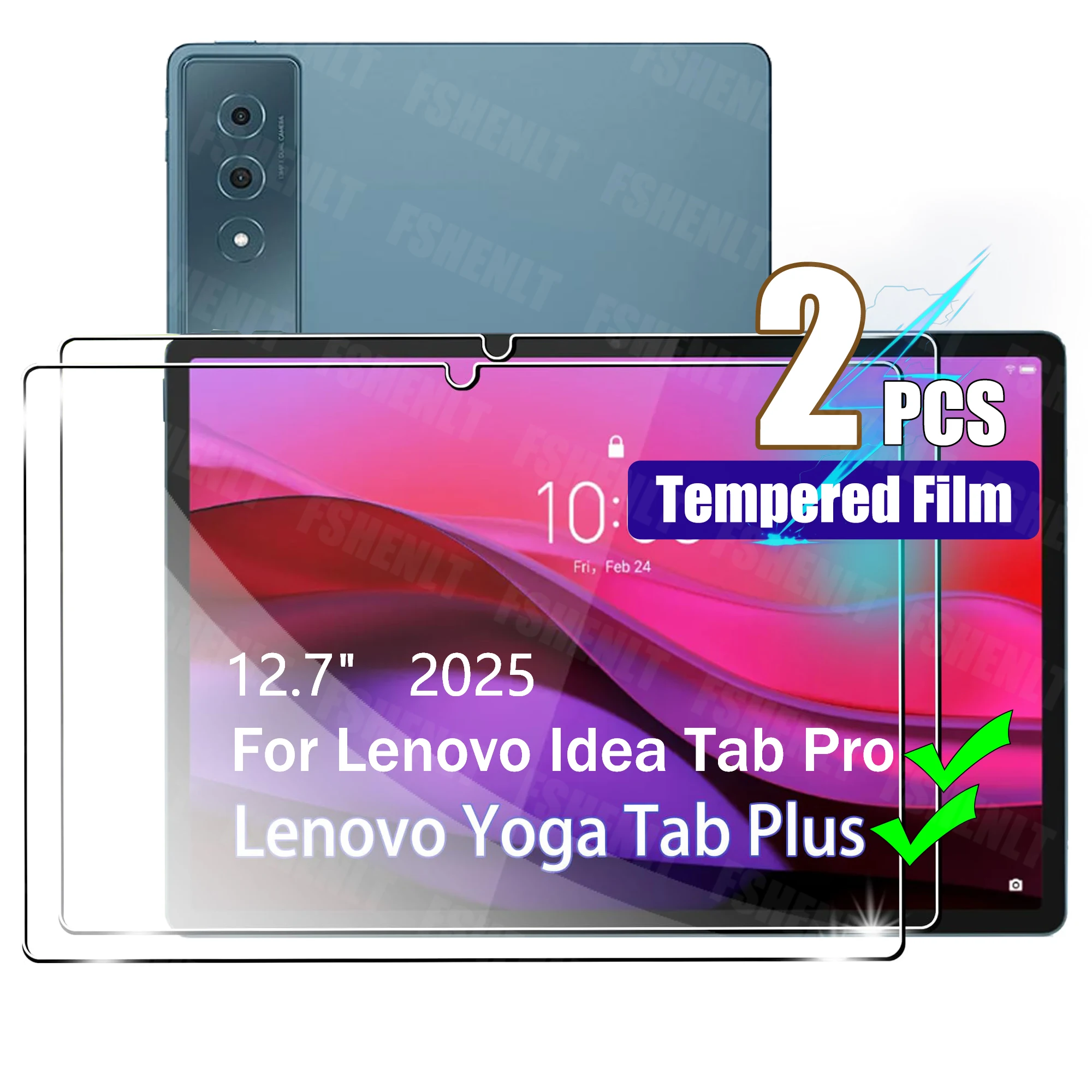 Ultra Clear Tempered Glass Screen Protector - Bubble-Free, High Response Protective Film