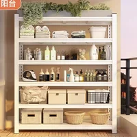 Living Room Kitchen Cabinets Floating Wall Shelf Speed Rack Shelf Storage Bookcase Shelf Iron Etagere Rangement Moden Furniture 1