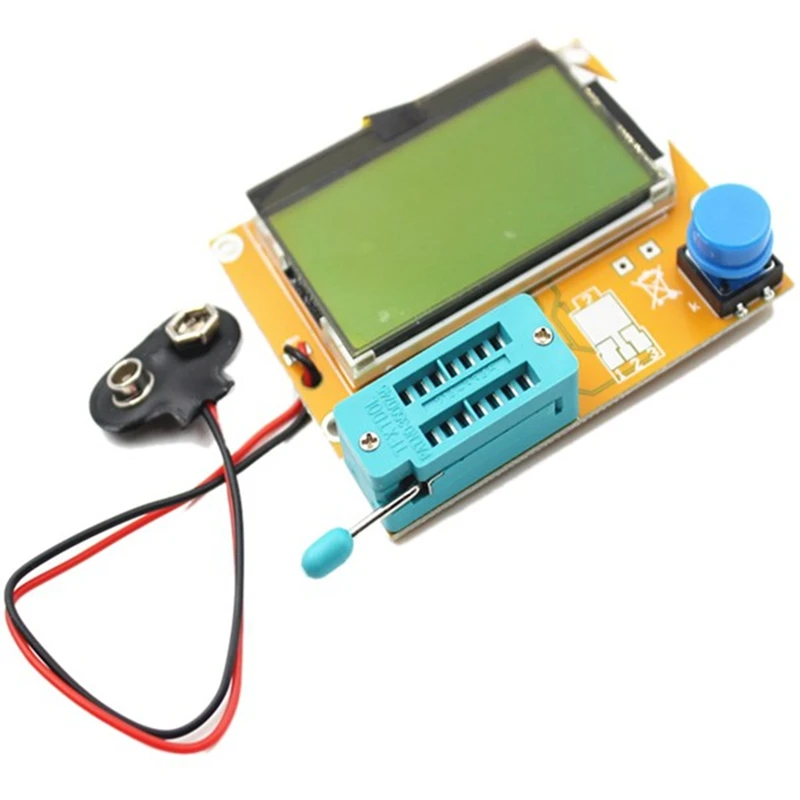 Lcr-T4 Esr Meter Transistor Tester Diodo Triodo Capacità Scr Induttanza Nuovo M12