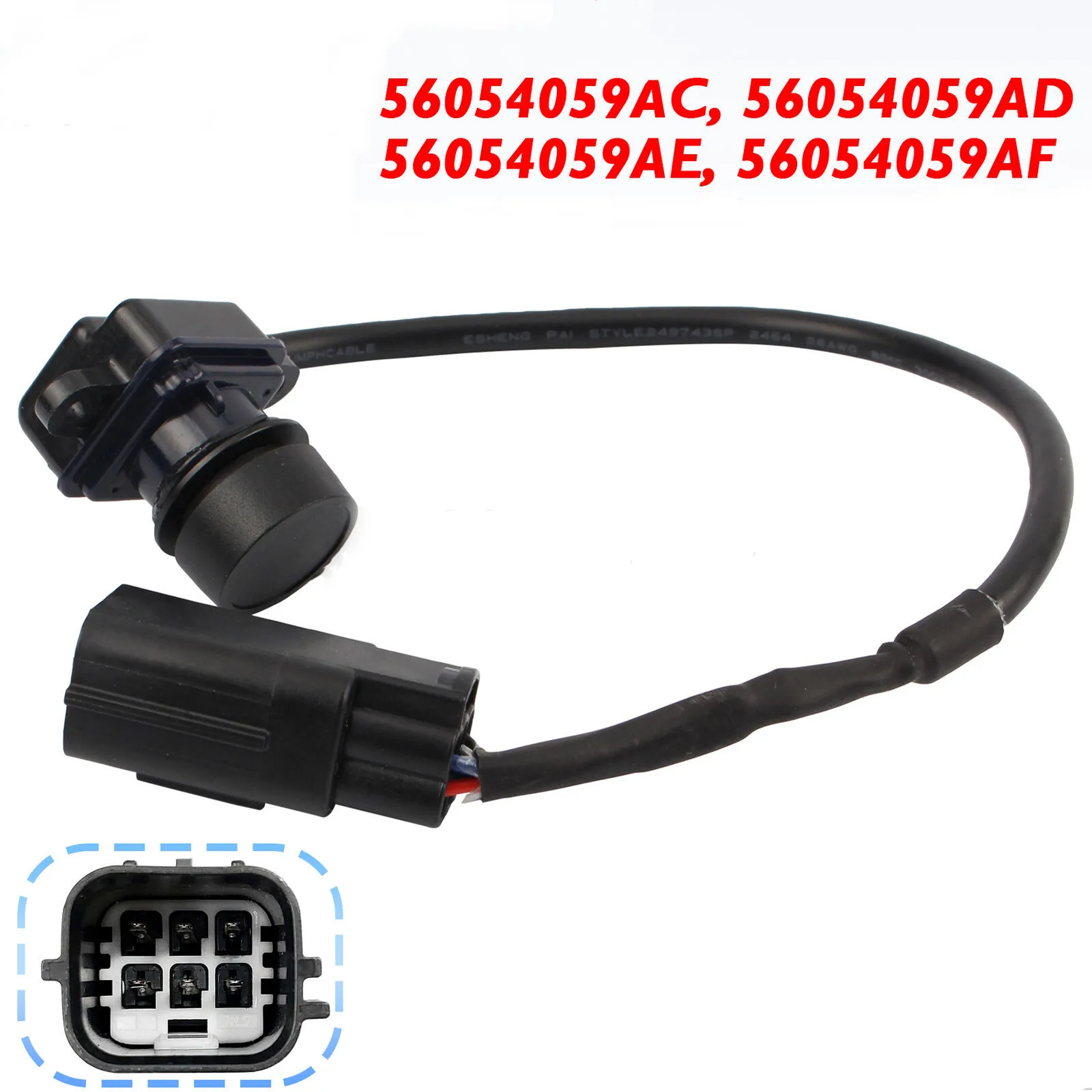 56054059AC Rear View Park Assist Reversing Camera For Dodge Durango/Jeep Grand Cherokee 11-13 56054059AD 56054059AE 56054059AF free shipping auto parts new 2 pieces heat ac actuator gear cog 68214880aa for dodge durango jeep grand cherokee 2011 2017