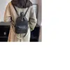Hot Sale New Fashion Plaid Design Leather Small Backpack Women Double Zipper Shoulder Bags Leisure Totes Crossbody School Bag 5