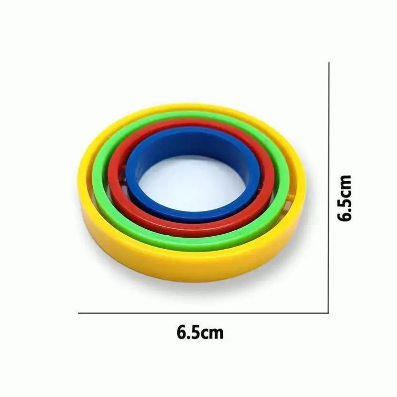 1PCS Novelty Infinite Flip Funny Spinner Fidget Gyro Toys Cool Gadgets Fun Stress Relief Gifts Kids Goodie Bag Stuffers