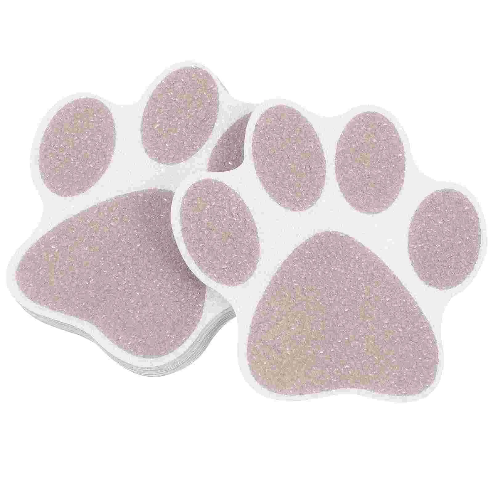 

Anti Slip Bathtub Stickers Colorful Paw Self-Adhesive Non Slip Bathtub Mat Bathtub Anti Slip Stickers Bath Tub Bathroom