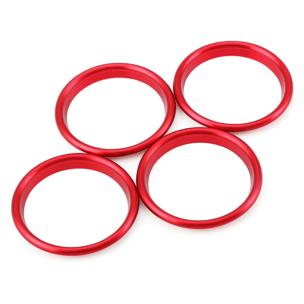 Car Air Center Console Outlet Trim Inner Ring Cover For Audi A3 8V S3 2014-2019 AUDI Q2 Sportback Sedan Accessories Car Styling 6