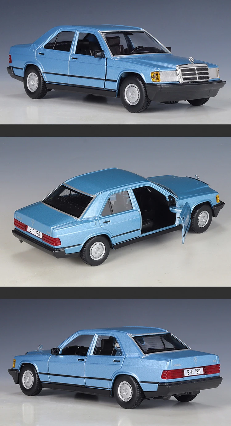 Mercedes-Benz 190E 2.6 1:24 Ölçekli Model Araba