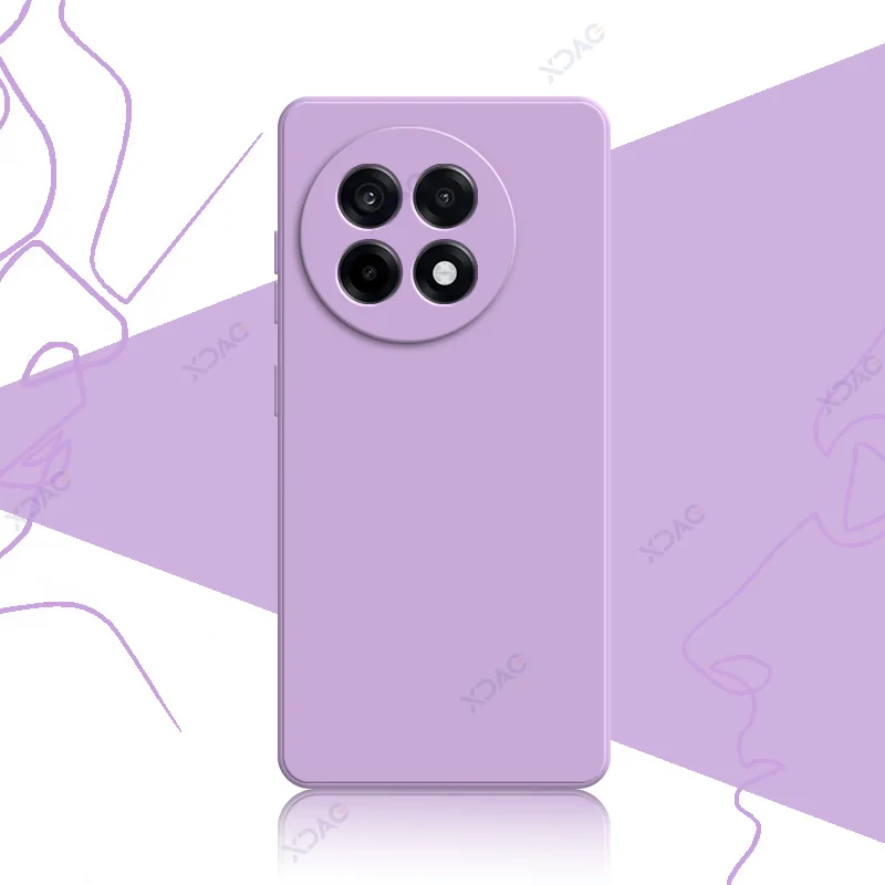Enhanced Luxury Dual Layer Liquid Silicone Phone Case with 360-Degree Protection