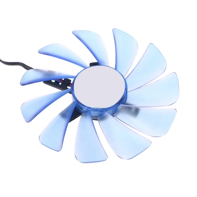 그의 RX570 RX580 RX588 그래픽 비디오 카드 DIY 냉각 팬용 12V VGA 쿨러 팬 교체 용 95mm