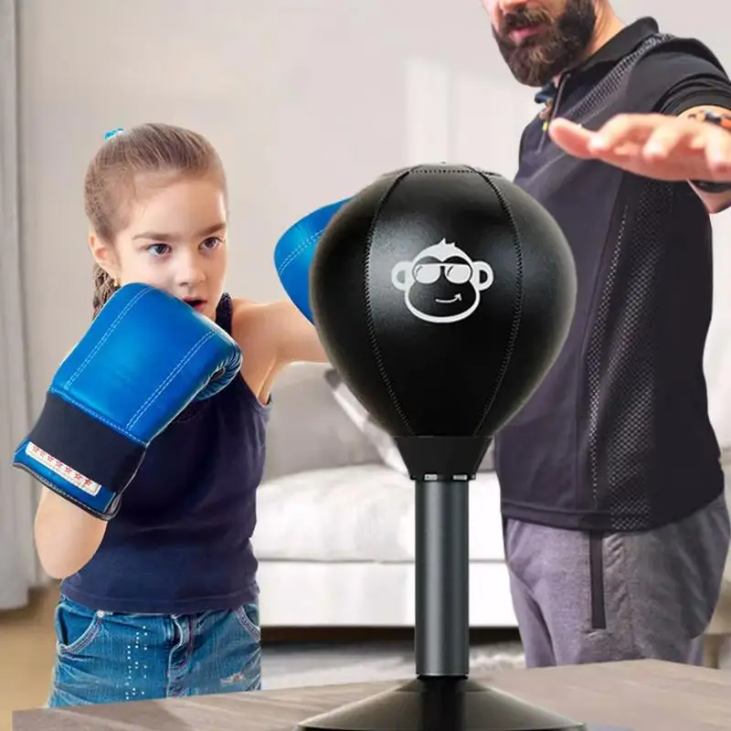 Fun punch Rage Bag Desktop Punching Bag Boxing Ball Stress Relief Fighting  Speed Reflex Training Punch Ball boxing gloves - AliExpress