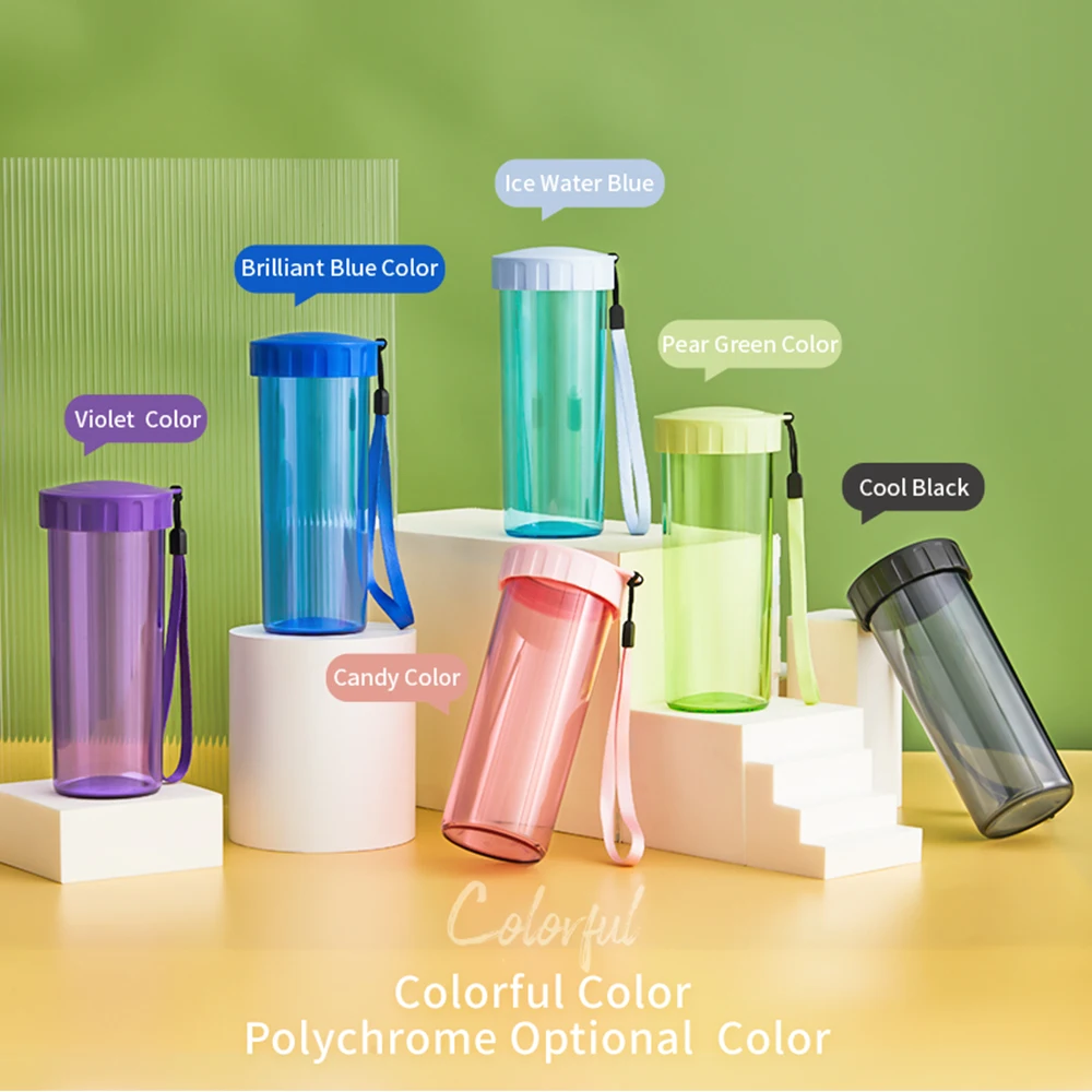 Tupperware Bottiglia D'Acqua Sportiva Da 430Ml Tazza Da Bere Portatile In Plastica Bottiglie D'Acqua Da Viaggio A Prova Di Goccia Per Ragazzo E Ragazz