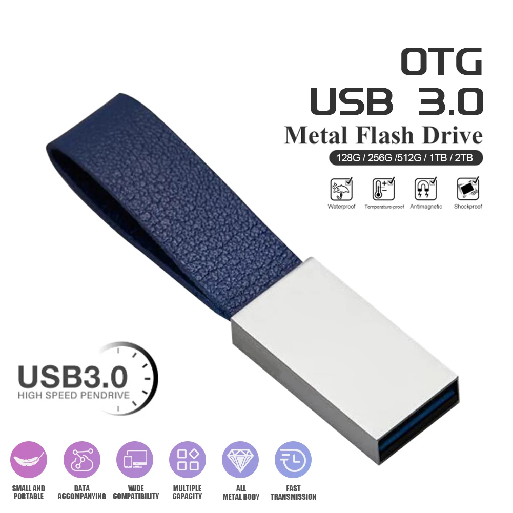 For Xiaomi USB 3.0 Flash Drives 2TB high speed Hard Drive portable 1TB