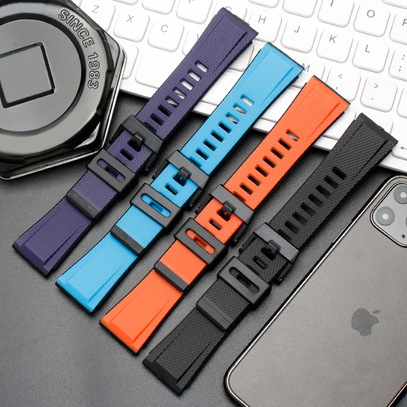 Cinturino In Gomma Per Casio G-Shock Ottagonale Ga 2000 Ga-2000-1A2 Cinturino Impermeabile Bracciale Sportivo In Silicone Cinturino Universale Da Pols