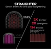 Ion Straight Brush Thick bristles, 16 temperature, hot brush Straight brush thick curly hair 3