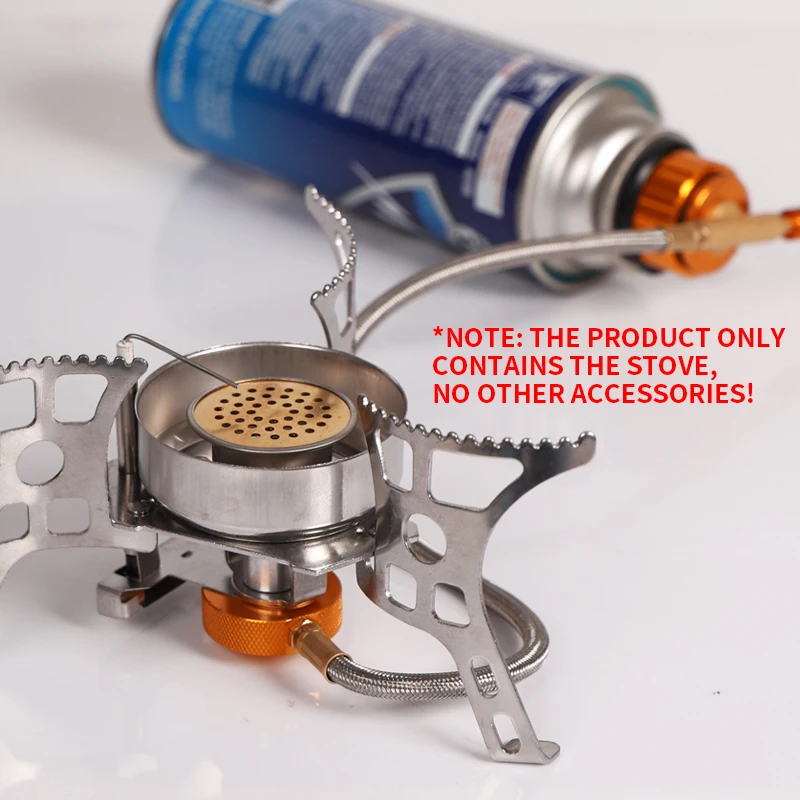 Picnic Stove Portable Windproof Outdoor Stove Picnic Camping Supplies Gas Gas Stove Set Foldable Gas Stove Without Gas Tank 2