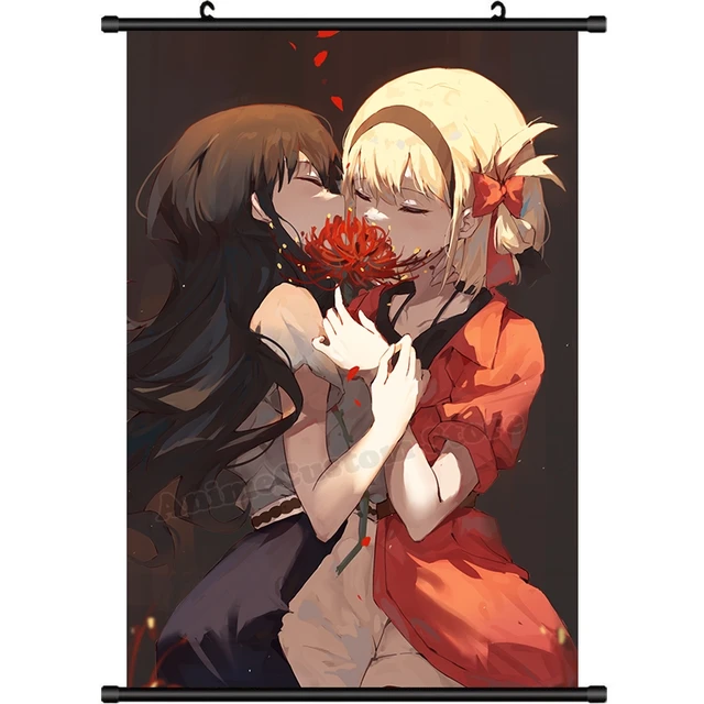 Anime Scroll Painting Anime Lycoris Nishikigi Chisato Inoue Takina