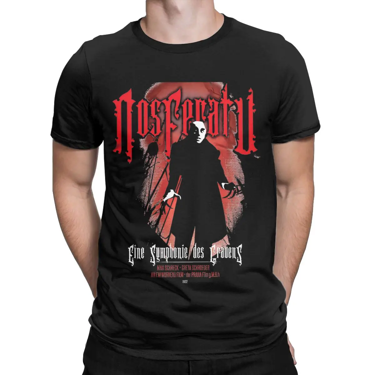 Мужская и женская футболка Nosferatu The вампир Nosferatu Silent Fillm немецкий графический принт футболка наряд повседневные футболки футболка одежда