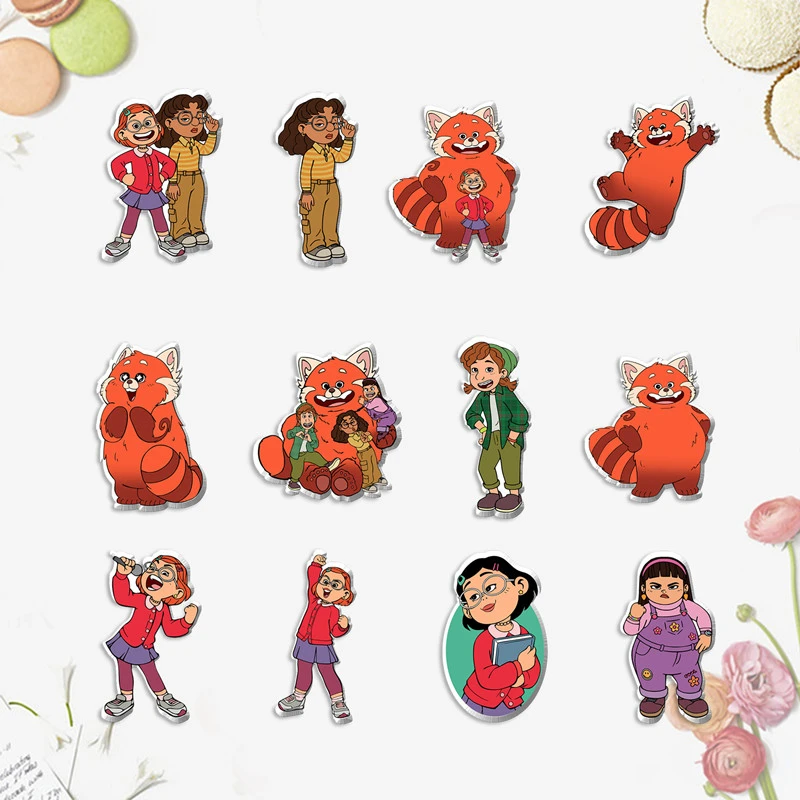 Turning Red Enamel Pin Disney Pixar New Movie Red Panda Kawaii Lapel Pins  For Backpack Children's Clothing Accessories Kids Gift - Animation  Derivatives/peripheral Products - AliExpress